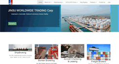 Desktop Screenshot of jinsuworldwide.com